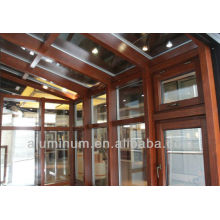 Wood aluminum sun room